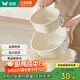 雙槍雙層洗菜盆瀝水籃廚房家用塑料水果盤濾水淘菜洗菜籃子6件套