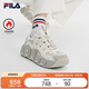 FILA 斐樂官方女鞋復(fù)古運(yùn)動鞋2025年加絨可頌鞋休閑鞋老爹鞋