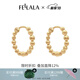 翡拉拉（fellala）簡(jiǎn)約系列耳環(huán)時(shí)尚氣質(zhì)耳釘情侶款大氣素圈耳飾生日禮物送女友項(xiàng)鏈 耳環(huán)/耳圈