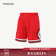 MITCHELL & NESS復(fù)古球褲 SW球迷版 NBA公牛隊籃球褲子97賽季 MN男士網(wǎng)眼運動短褲 紅芝加哥公牛 L