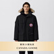 加拿大鵝（Canada Goose）Expedition 男士派克大衣戶外休閑外套大鵝羽絨服 4660M 61 黑色 建議選擇小兩碼，該款尺碼偏大 S