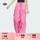 adidas工裝風經(jīng)典寬松運動褲女阿迪達斯官方三葉草JD1126   淺玫紅色   S