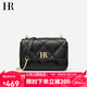 HR赫蓮娜包包2025新款女包小香風(fēng)菱格鏈條包女百搭單肩斜挎包女小包 黑色