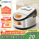 虎牌（TIGER）原裝進(jìn)口【京東專供】電飯煲 Pro 智能IH電磁加熱 土鍋涂層電飯煲家用  4-5人 5L JKT-D18C 