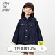 jnby by JNBY江南布衣童裝全棉舒適牛仔夾克OVERSIZE春女童兒童1O1610760 997/牛仔靛藍 130 cm