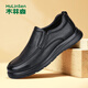 木林森（MULINSEN）男鞋商務(wù)套腳休閑皮鞋羊皮正裝鞋子男爸爸鞋SL257111
