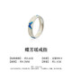 百年老鳯祥S9999純銀戒指女蝶芳瑤足銀指環(huán)新中式古風(fēng)配飾禮 足銀蝶芳瑤戒指 開(kāi)口可調節