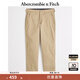 ABERCROMBIE & FITCH男裝春秋美式復古潮流寬松經(jīng)典直筒奇諾褲卡其褲KI130-2617 卡其色 34 /32 (180/86A)