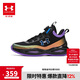 安德瑪（Under Armour）男女童籃球鞋冬季網(wǎng)布透氣耐磨防滑運動(dòng)鞋2441209 黑色 40碼 