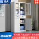 潤虎文件柜鐵皮柜辦公柜鋼制資料柜財務(wù)室檔案柜儲物柜中二斗文件柜