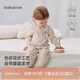 babylove嬰兒連體衣春秋季純棉哈衣爬爬服男女寶寶波點(diǎn)衣服外出秋裝