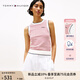 TOMMY HILFIGER25新款早秋女裝純棉條紋修身針織背心/鑲邊圓領(lǐng)針織開衫外套 【條紋修身背心】紅白條紋04Z XS （推薦：100斤以下）