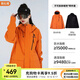 駱駝（CAMEL）沖鋒衣男[麒麟]抓絨三合一防水防風(fēng)保暖戶外登山服外套女 O606，氧化橙 ，男女同款 S