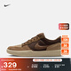 耐克男女透氣平底滑板鞋冬季情侶翻毛皮NIKE SB FORCE 58 DV5477 201巴洛克棕/苔蘚木棕/杏茶色 42