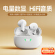 愛(ài)國(guó)者（aigo）【2025年最新款丨HIFI音質(zhì)】無(wú)線藍(lán)牙耳機(jī)半入耳式運(yùn)動(dòng)游戲長(zhǎng)續(xù)航電量數(shù)顯適用蘋(píng)果小米TQ15銀沙白