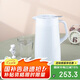 虎牌（TIGER）304不銹鋼時(shí)尚簡約桌面保溫壺PWO-A16C-W 白色 1.6L