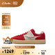 Clarks【雷總同款】其樂OriginalsTOR80男女同款時髦拼接復古袋鼠運動鞋 紅色-男款 261811267 41