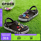 crocs卡駱馳貝雅卡駱班|205089 黑色/白色-066 39(240mm) 