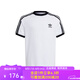adidas阿迪達(dá)斯童裝25夏款男女大童三葉草經(jīng)典短袖圓領(lǐng)休閑T恤 JE0515 JE0515 164