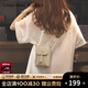 CRTNZO KROEZ輕奢手機(jī)包包女包2025新款斜挎包時尚小包生日七夕情人節(jié)禮物實(shí)用 杏色-CK女包送女友老婆閨蜜禮物高檔實(shí)用高級感