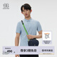 KOLON SPORT/可隆戶外小腰包 男女同款徒步旅行輔助包多功能斜挎包 LUBH5MNK17-NV 藏藍(lán) XXX