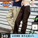 dickies874經(jīng)典款工裝褲男女同款直筒休閑長(zhǎng)褲復(fù)古回潮易穿搭褲子 深棕 30