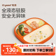 世喜寶寶硅膠餐盤嬰兒分格兒童餐盤吸盤一體自主進(jìn)食吃飯輔食餐具學(xué)生
