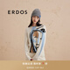 ERDOS 趣味提花圓領(lǐng)羊毛羊絨針織衫寬松厚款毛衣女套衫羊絨 白 165/84A/M