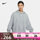 耐克（NIKE）Sportswear Phoenix Fleece 女子 Oversize 風(fēng)套頭加絨連帽衫 DQ5859-063 L