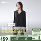 蕉下（beneunder）防曬服女黑膠透氣涼感戶(hù)外防紫外線(xiàn)外套AS10024漫暮黑M