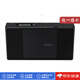 東芝（TOSHIBA）【日本直郵】東芝FM\/AM CD收音機 小巧便攜收音機家用【插電需變壓器】 TY-C260-K黑色【6節5號電池插電需變壓器】