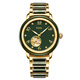 艾華仕男女全自動(dòng)機械手表金表翡翠和田玉防水復古玉手表青玉鋼帶手表 青玉鋼帶男表