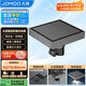 九牧（JOMOO）槍灰色防臭防返水防堵銅合金大排量隱形干濕區地漏92496-HBS-1