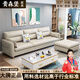 貴森堡（GUISENBAO）2025新款布藝沙發(fā)簡(jiǎn)約現(xiàn)代客廳小戶型可拆洗直排科技布沙發(fā)貴妃組 雙扶手單人位 3號(hào)色科技布