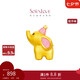 周大福SOINLOVE「萌寵」飛象黃金足金轉(zhuǎn)運珠可愛女 VR1404七夕