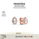 潘多拉（PANDORA）閃亮淚滴耳釘水滴型獨(dú)特小眾精致七夕情人節(jié)禮物送女友