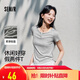 森馬（Semir）短袖T恤女短款套頭衫氣質(zhì)休閑2025夏假兩件緊身衣服109325100013