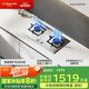 方太灶具TF25G 燃?xì)庠罴矣们度胧讲讳P鋼灶 5.2kW*猛火雙灶煤氣灶 換裝不改孔 天然氣/液化氣可選 5.2火力天然氣 【新品】可調(diào)節(jié)猛火不銹鋼灶