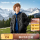 巴拉巴拉balaOne童裝兒童輕暖羽絨服男女童冬裝內(nèi)膽外套2025舒適 黑色90001-白鴨絨 120 （充絨量70g）