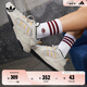 adidas「泡泡鞋」HI-TAIL 2.0經(jīng)典復(fù)古中幫運動鞋阿迪達(dá)斯三葉草 清澈棕/燕麥色/黑色 41