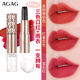 玖維婭正品牌三色口紅女防水持久保濕不掉色不沾杯不脫色 傾慕三色口紅雨衣套裝