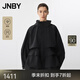 JNBY/江南布衣【防風(fēng)透濕】春夾克外套設(shè)計(jì)感寬松連帽舒適5P1613250 001/本黑 XS