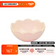 酷彩（Le Creuset）法國創(chuàng)意花邊碗盤碟馬卡龍色系送禮物櫻花形碟盤 14厘米花邊碗貝殼粉