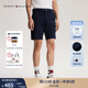 TOMMY HILFIGER【微彈直筒】夏季男裝經(jīng)典百搭商務(wù)簡約休閑西褲短褲34855 藏青色DW5 32