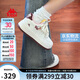 卡帕（Kappa）官方學(xué)生運(yùn)動鞋子女小花板鞋女夏季透氣百搭小白鞋 內(nèi)涵粉 38