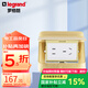 羅格朗（LEGRAND）地插座 黃銅阻尼液壓緩彈式10A五孔地面插座隱藏地插