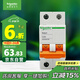 施耐德電氣 空氣開(kāi)關(guān) 2P C40A 家用微型斷路器雙進(jìn)雙出總閘 空開(kāi) EA9AN2C40R