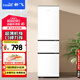 新飛（ Frestec）190升三門(mén)家用電冰箱 三門(mén)三溫中門(mén)軟冷凍小冰箱小型 租房宿舍節能BCD-190LT3EJ/W