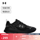 安德瑪（UNDERARMOUR）春夏Forge Runner男女柔韌運動休閑鞋6003967 黑色001 42.5