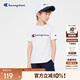 Champion【涼感科技】冠軍男女童短袖T恤2025夏季新款大小童親子裝上衣